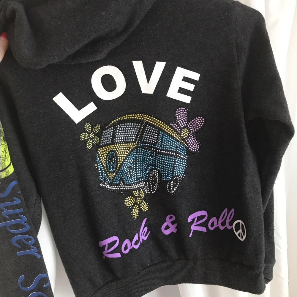 grey butter sweatshirt zip up