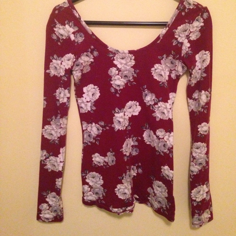 Long Sleeve Floral Top