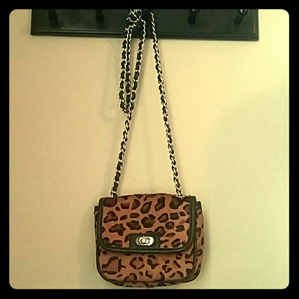 Banana Republic Leopard Crossbody