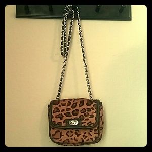 Banana Republic Leopard Crossbody