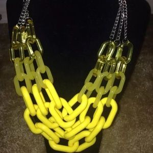 Yellow necklace