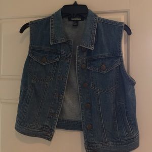 Denim vest