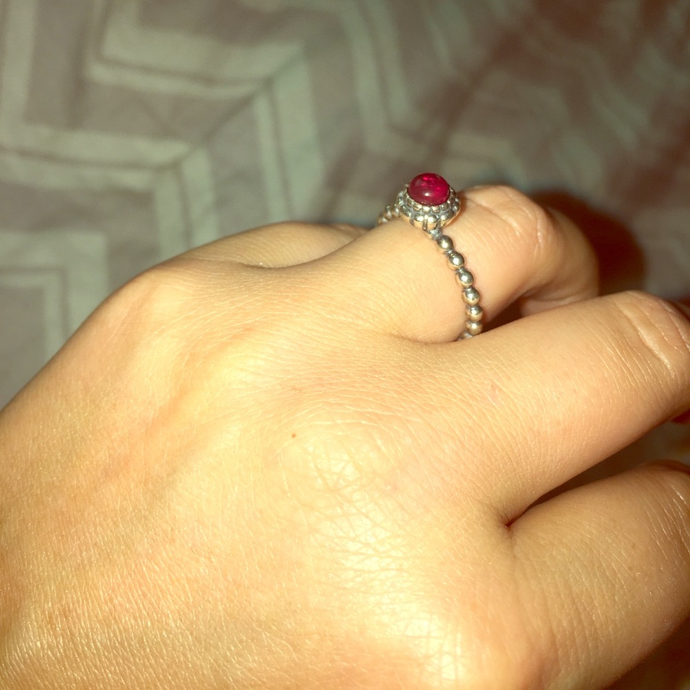 Pandora birthstone ring