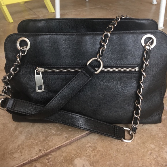 Black leather purse - Picture 3 of 4