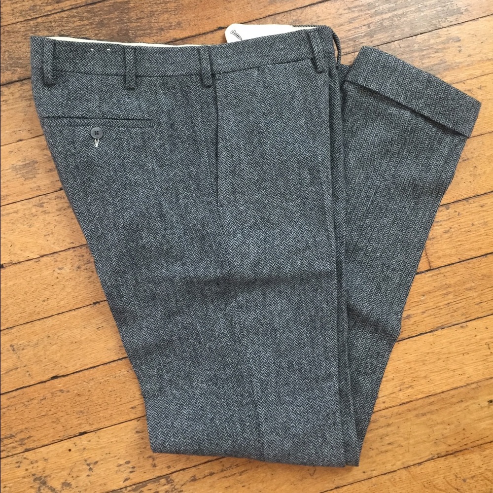 GANT Rugger wool herringbone smarty pants