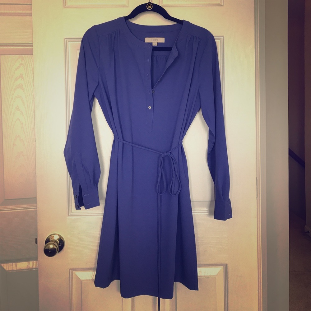 Ann Taylor Loft shirt dress