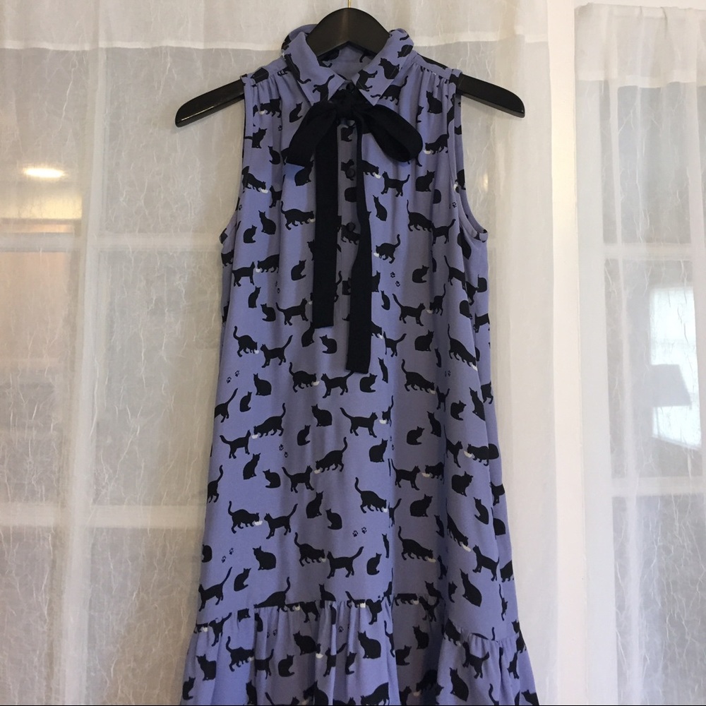 Kate Spade Ruffle Cat Dress