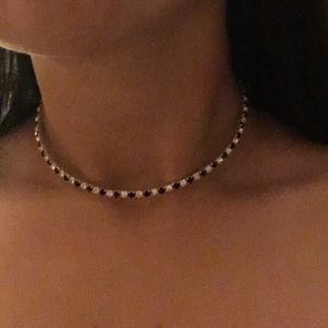 swarovski crystal choker necklace