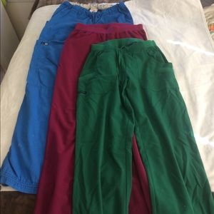Bundle of 3 Small scrub pants