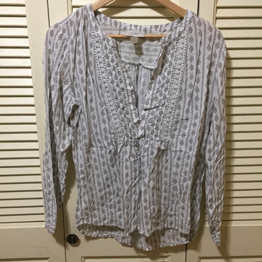 LOFT lightweight beach top.