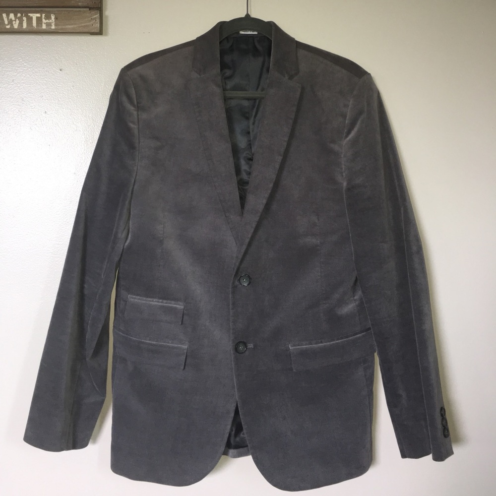 Calvin Klein Slim Velvet Sports Coat