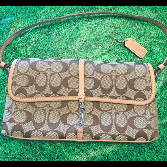 Coach Signature Clutch - Picture 2 of 5