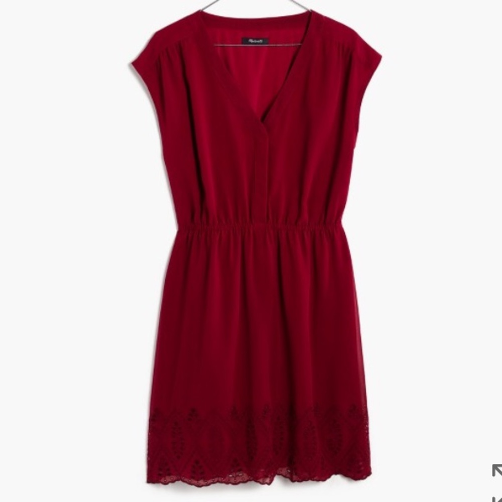 Madewell Skygaze Eyelet Dress