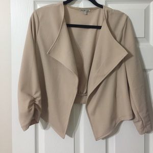 Cropped Zipper Jacket