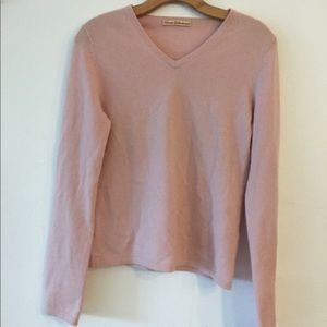 Adriano Goldschmied light pink cashmere sweater
