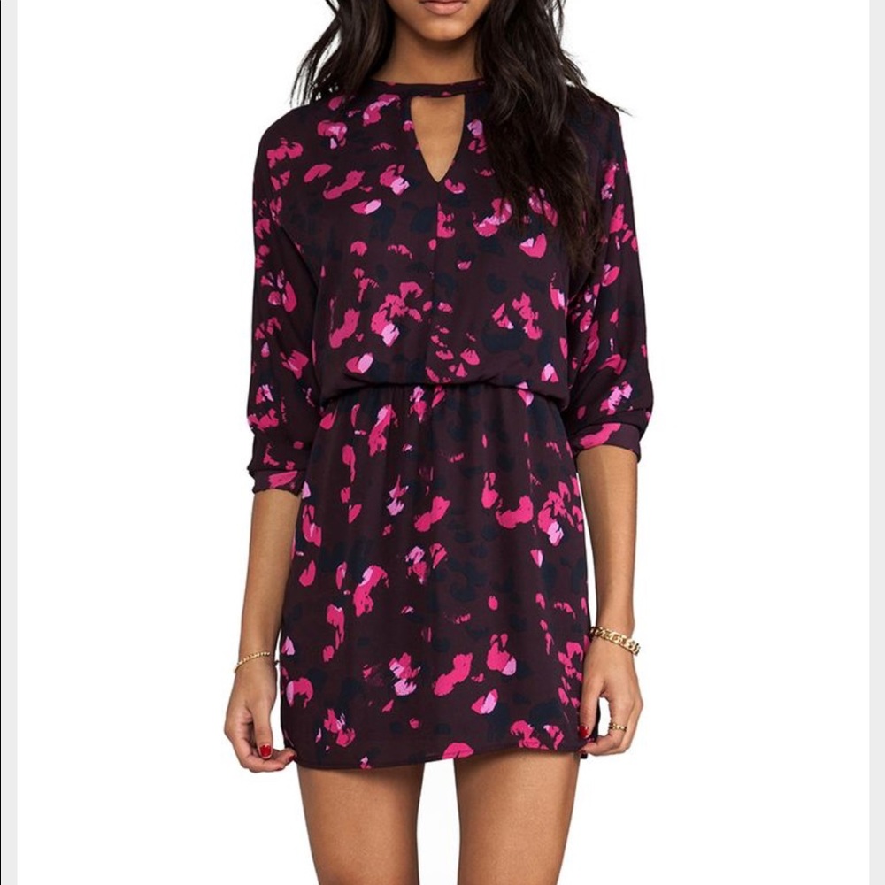 Eight sixty Eggplant/fuchsia dress