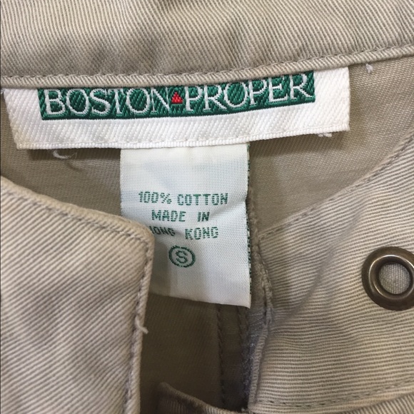 Military style Jacket by Boston Proper - Picture 2 of 3