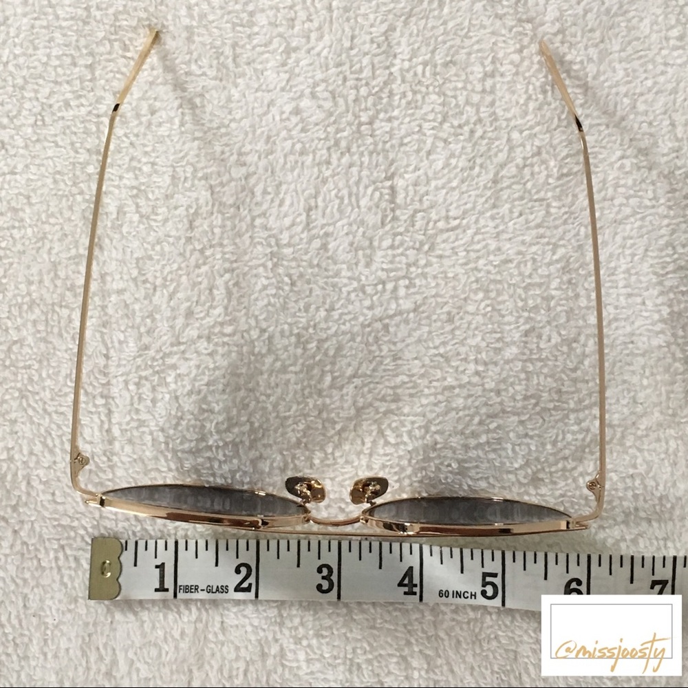 SALE π Rose Gold Cat Eye Sunglasses NWT - Picture 5 of 5