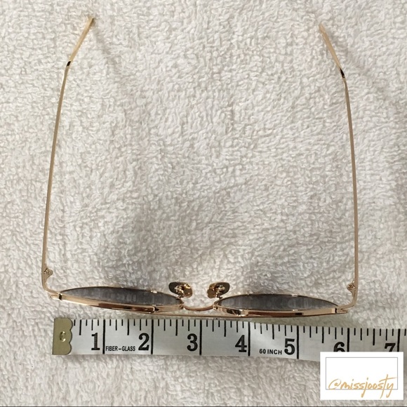 SALE π Rose Gold Cat Eye Sunglasses NWT - Picture 5 of 5