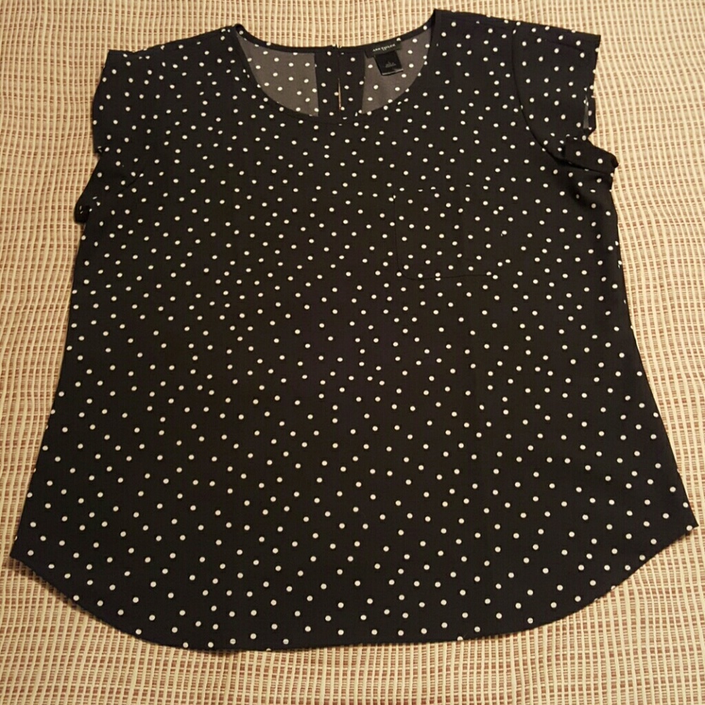 Anne Taylor NWOT Polkadot Blouse