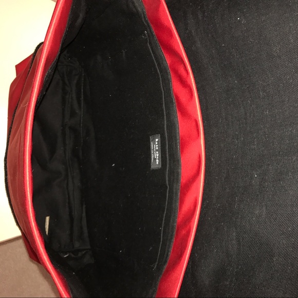 KATE SPADE red medium size messenger bag - Picture 2 of 3