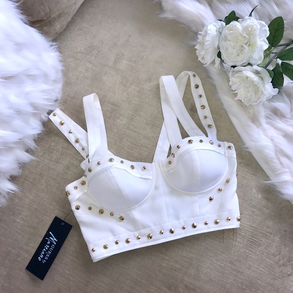 Guess by Marciano Tops - Marciano Guess NWT Studded crop top