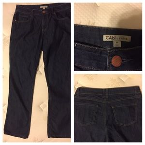 CAbi classic style blue jeans #334 Size 10