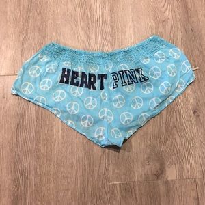 VS PINK sleep shorts