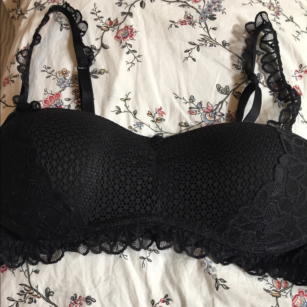 Aerie bralette black lace