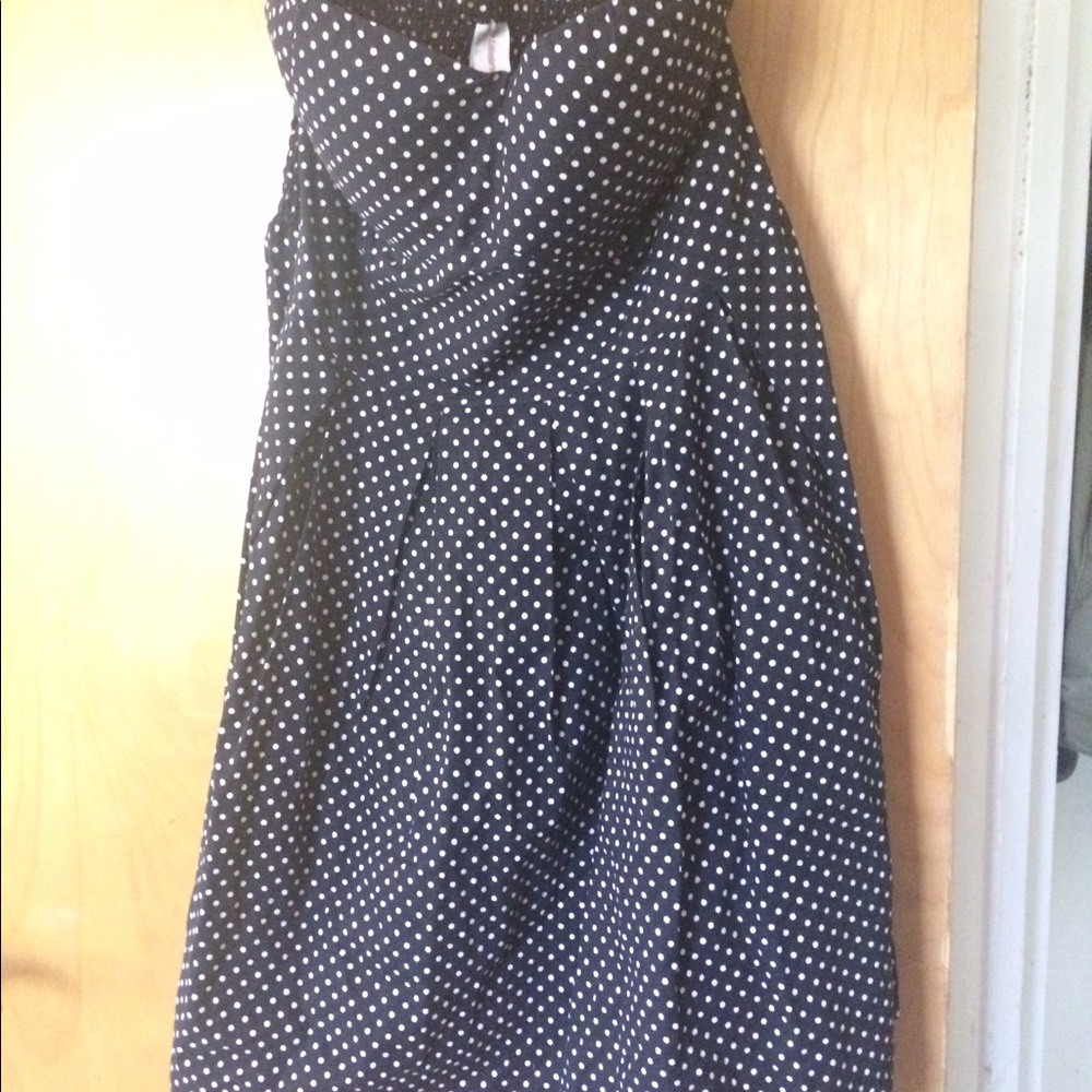Strapless dress