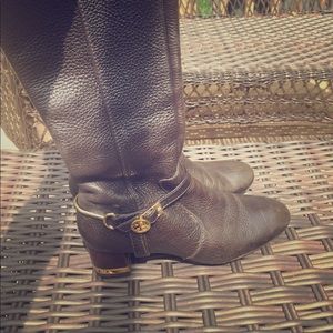 Authentic Tory Burch riding boots.