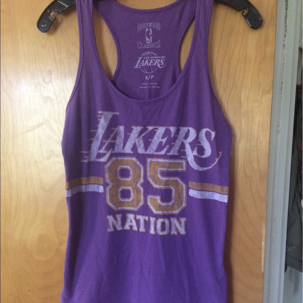 LA Lakers racerback tank top