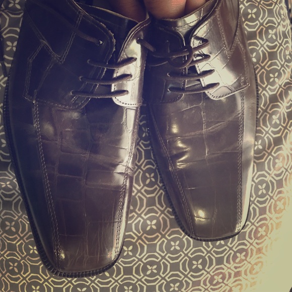 Brown mens dress shoes - Picture 1 of 4
