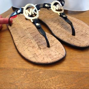 New Michael Kors slip on Sandals.  Size 9M