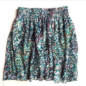 Xhilaration Floral Skirt