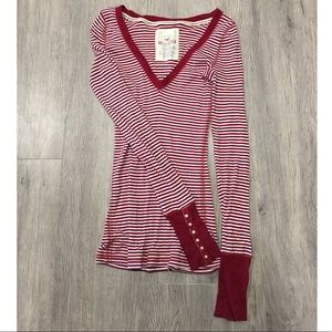 Hollister long sleeve sleep tee