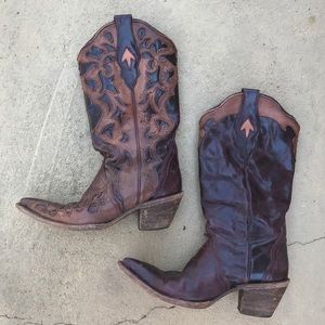Corral cowboy boots, size 8