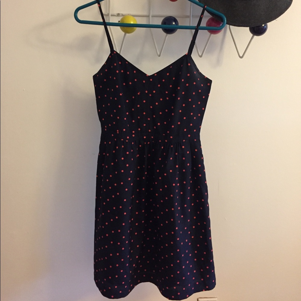 [J. Crew] Polka Dot Dress