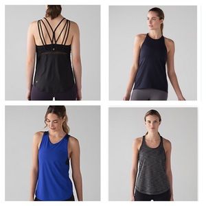 Lululemon 4 tanks