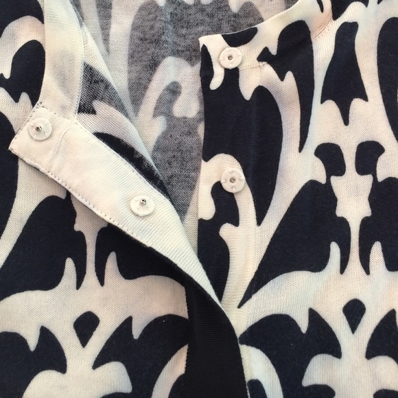 J. Crew cotton print cardi! - Picture 3 of 3