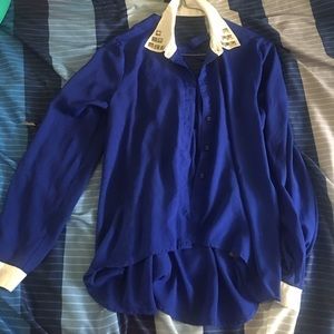 Blue blouse
