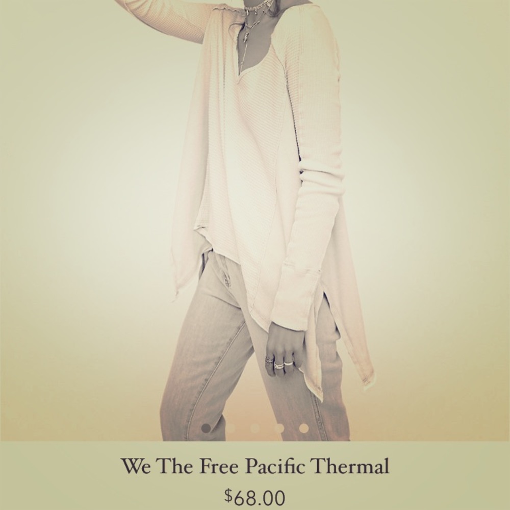 ISO: Free People Pacific ThermalS XL