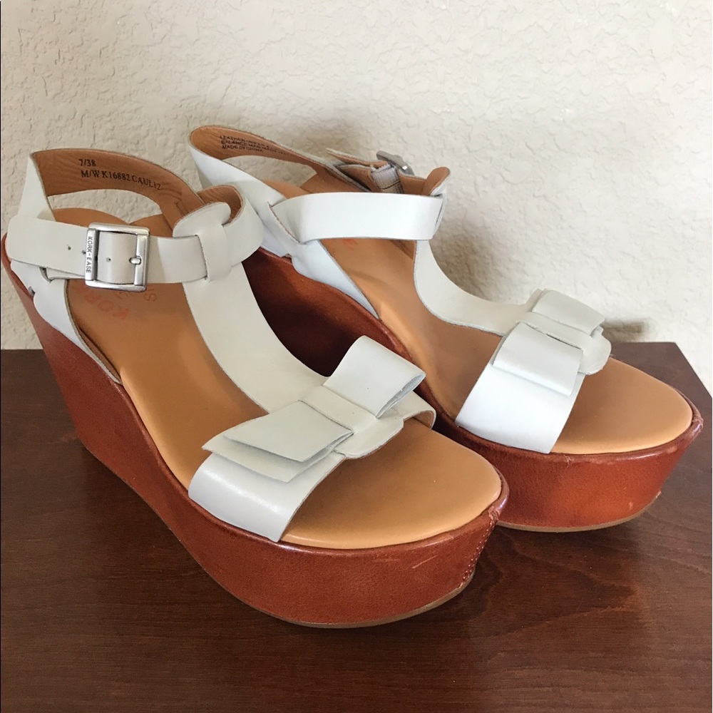 Kork•Ease wedge sandals