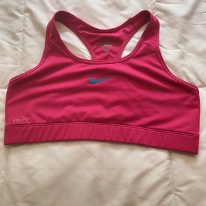 Nike Dri-Fit Sports Bra, size L