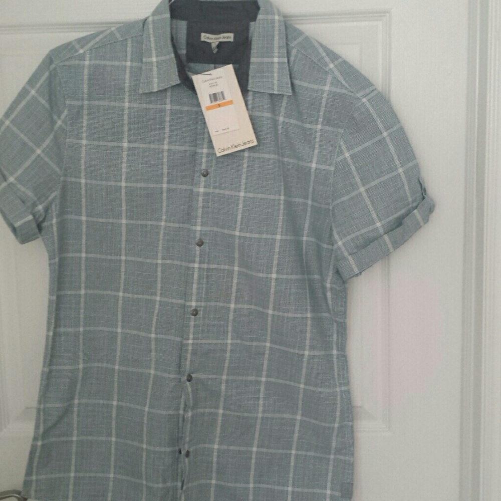 Calvin klein shirt half sleeve