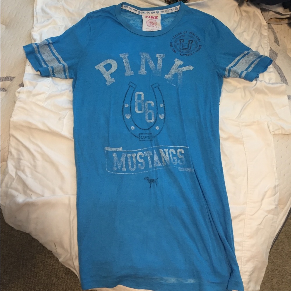 PINK threadbare t-shirt