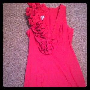 Red stretchy Cache dress