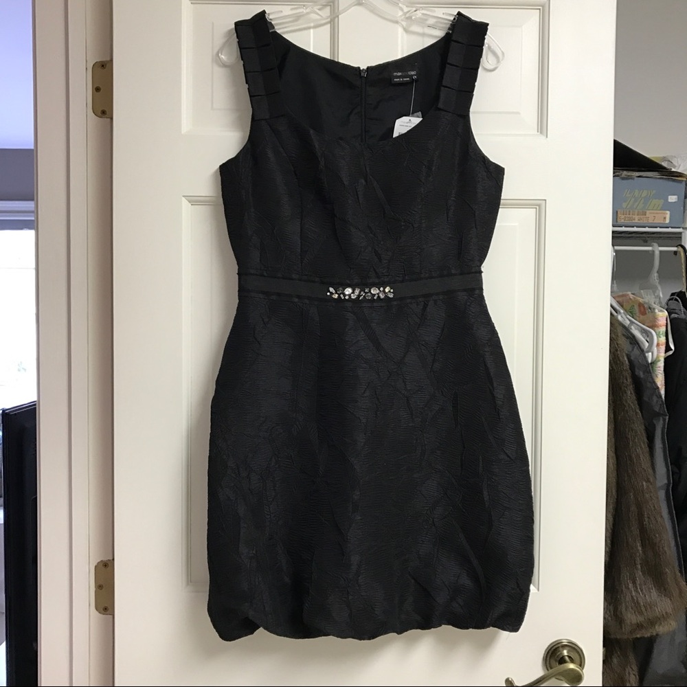 Max and Cleo Black Cocktail Dress