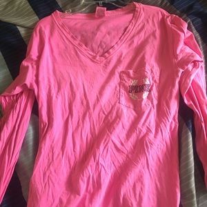 Gently worn pink shirt