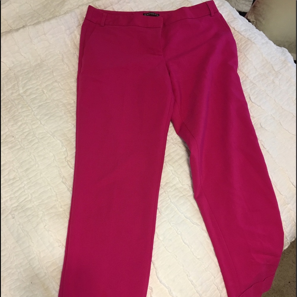 Pink Express Dress Pants